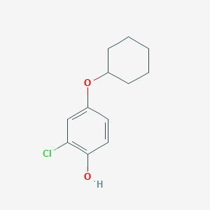 2-Chloro-4-(cyclohexyloxy)phenol