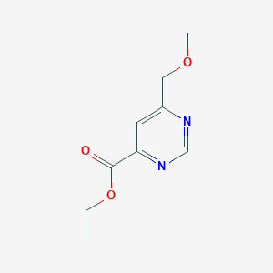 Ethyl 6-(methoxymethyl)pyrimidine-4-carboxylate