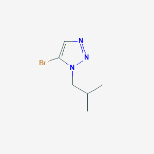 5-Bromo-1-isobutyl-1H-1,2,3-triazole