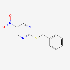 2-(Benzylthio)-5-nitropyrimidine