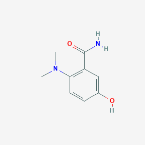 2-(Dimethylamino)-5-hydroxybenzamide