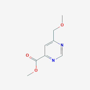 Methyl 6-(methoxymethyl)pyrimidine-4-carboxylate