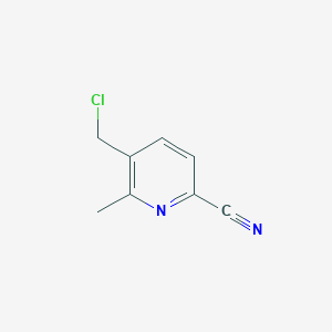 5-(Chloromethyl)-6-methylpyridine-2-carbonitrile