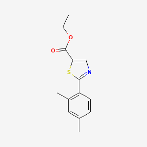 Ethyl 2-(2,4-dimethylphenyl)thiazole-5-carboxylate