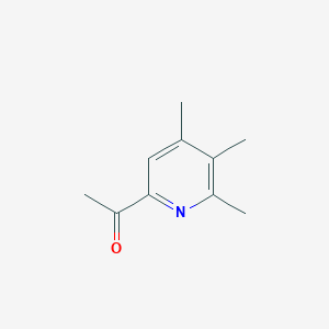 1-(4,5,6-Trimethylpyridin-2-YL)ethanone