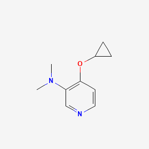 4-Cyclopropoxy-N,N-dimethylpyridin-3-amine