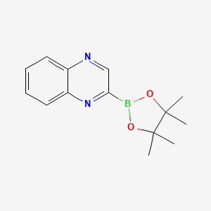 2-(4,4,5,5-Tetramethyl-1,3,2-dioxaborolan-2-yl)quinoxaline