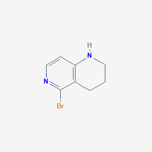 5-Bromo-1,2,3,4-tetrahydro-1,6-naphthyridine