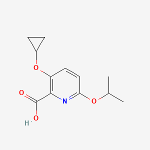 3-Cyclopropoxy-6-isopropoxypicolinic acid