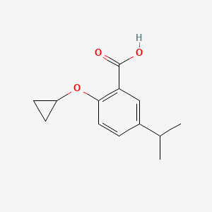 2-Cyclopropoxy-5-isopropylbenzoic acid