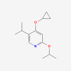 4-Cyclopropoxy-2-isopropoxy-5-isopropylpyridine