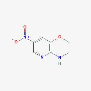 7-Nitro-3,4-dihydro-2H-pyrido[3,2-B][1,4]oxazine