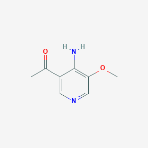 1-(4-Amino-5-methoxypyridin-3-YL)ethanone