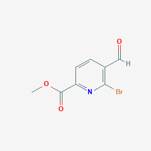 Methyl 6-bromo-5-formylpyridine-2-carboxylate