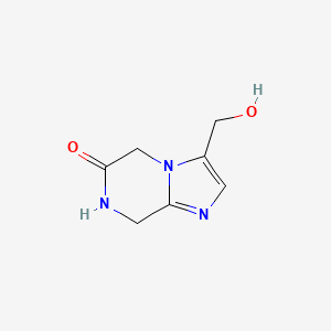 3-Hydroxymethyl-7,8-dihydro-imidazo[1,2-A]pyrazin-6-one