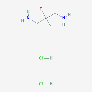 2-Fluoro-2-methylpropane-1,3-diamine dihydrochloride
