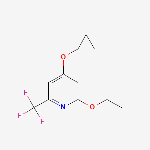 4-Cyclopropoxy-2-isopropoxy-6-(trifluoromethyl)pyridine