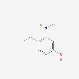 4-Ethyl-3-(methylamino)phenol