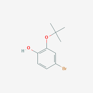 4-Bromo-2-(tert-butoxy)phenol