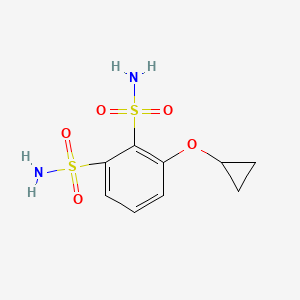 3-Cyclopropoxybenzene-1,2-disulfonamide