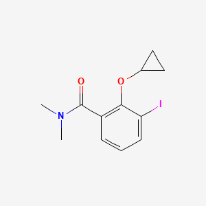 2-Cyclopropoxy-3-iodo-N,N-dimethylbenzamide