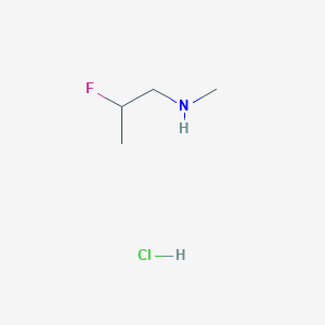 (2-Fluoropropyl)(methyl)amine hydrochloride