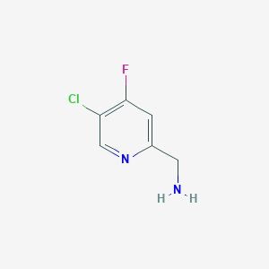 (5-Chloro-4-fluoropyridin-2-YL)methylamine