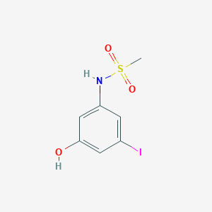 N-(3-Hydroxy-5-iodophenyl)methanesulfonamide