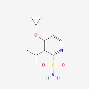 4-Cyclopropoxy-3-isopropylpyridine-2-sulfonamide