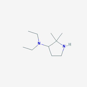 N,N-Diethyl-2,2-dimethyl-3-pyrrolidinamine