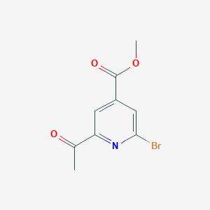 Methyl 2-acetyl-6-bromoisonicotinate