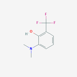 2-(Dimethylamino)-6-(trifluoromethyl)phenol