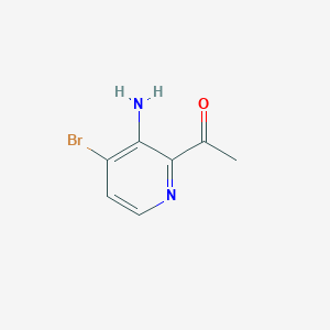 1-(3-Amino-4-bromopyridin-2-YL)ethanone