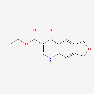 Ethyl 4-oxo-1,4,6,8-tetrahydrofuro[3,4-g]quinoline-3-carboxylate