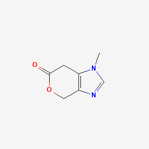 1-Methyl-4,7-dihydropyrano[3,4-d]imidazol-6(1H)-one