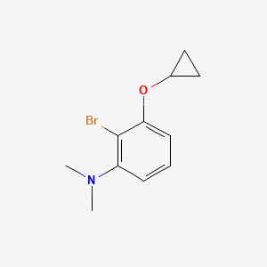 2-Bromo-3-cyclopropoxy-N,N-dimethylaniline