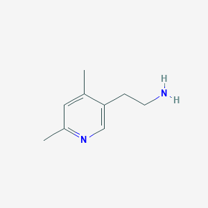 2-(4,6-Dimethylpyridin-3-YL)ethanamine