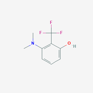 3-(Dimethylamino)-2-(trifluoromethyl)phenol