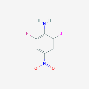 molecular formula C6H4FIN2O2 B1484656 2-Fluoro-6-iodo-4-nitroaniline CAS No. 2091144-90-8