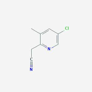 2-(5-Chloro-3-methylpyridin-2-YL)acetonitrile