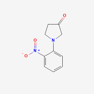 1-(2-Nitrophenyl)pyrrolidin-3-one