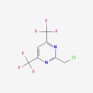 2-(Chloromethyl)-4,6-bis(trifluoromethyl)pyrimidine