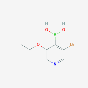 (3-Bromo-5-ethoxypyridin-4-YL)boronic acid