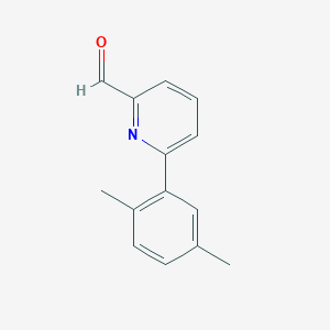 6-(2,5-Dimethylphenyl)pyridine-2-carbaldehyde