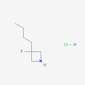 3-Butyl-3-fluoroazetidine hydrochloride