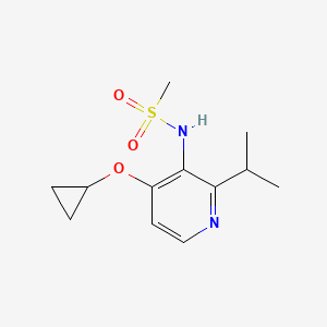 N-(4-Cyclopropoxy-2-isopropylpyridin-3-YL)methanesulfonamide