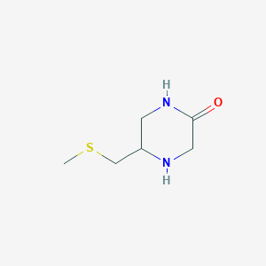 (R)-5-Methylsulfanylmethyl-piperazin-2-one