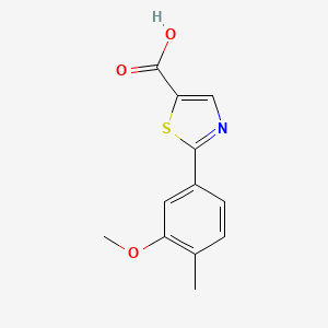 2-(3-Methoxy-4-methyl-phenyl)-thiazole-5-carboxylic acid