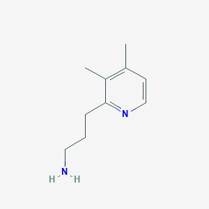 3-(3,4-Dimethylpyridin-2-YL)propan-1-amine