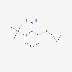 2-Tert-butyl-6-cyclopropoxyaniline